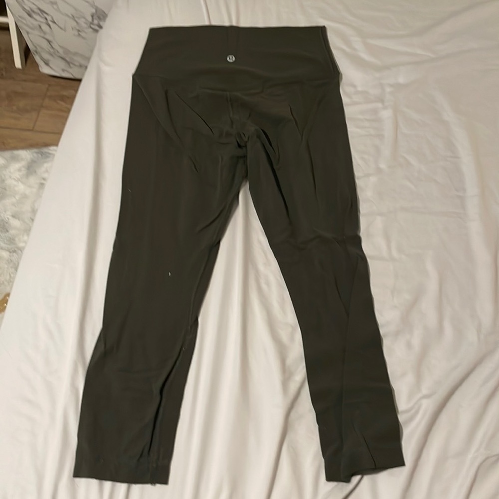 Dark green lululemon leggings